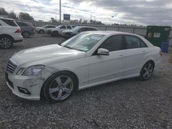 Mercedes-Benz salvage cars for sale: 2011 Mercedes-Benz E 350 4matic