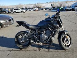 Salvage cars for sale from Copart Littleton, CO: 2024 Yamaha MT07
