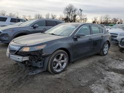 Acura salvage cars for sale: 2013 Acura TL