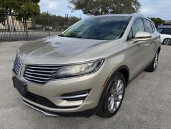 Lincoln mkc salvage cars for sale: 2017 Lincoln MKC Select