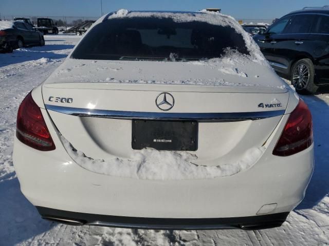 2016 Mercedes-Benz C 300 4matic