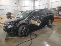 Honda Odyssey Touring salvage cars for sale: 2016 Honda Odyssey Touring