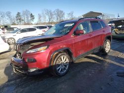 Jeep Grand Cherokee salvage cars for sale: 2018 Jeep Cherokee Latitude