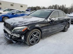 Mercedes-Benz salvage cars for sale: 2019 Mercedes-Benz C 300 4matic