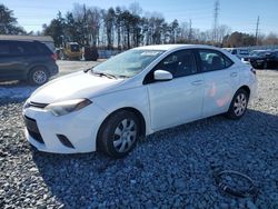 Toyota Corolla l Vehiculos salvage en venta: 2015 Toyota Corolla L