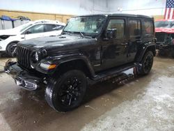 Salvage cars for sale from Copart Kincheloe, MI: 2021 Jeep Wrangler Unlimited Sahara