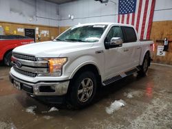 Salvage cars for sale from Copart Kincheloe, MI: 2018 Ford F150 Supercrew