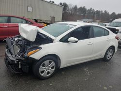 KIA salvage cars for sale: 2017 KIA Forte LX