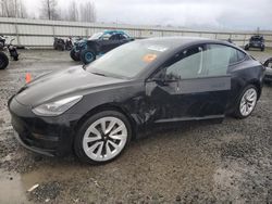 Tesla salvage cars for sale: 2021 Tesla Model 3