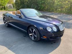 Vehiculos salvage en venta de Copart North Billerica, MA: 2007 Bentley Continental GTC