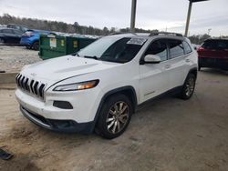 Jeep Grand Cherokee salvage cars for sale: 2016 Jeep Cherokee Limited