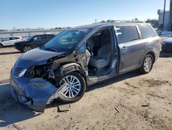 Toyota Sienna xle salvage cars for sale: 2016 Toyota Sienna XLE