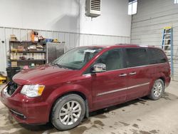 Chrysler salvage cars for sale: 2016 Chrysler Town & Country Limited Platinum