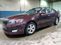 KIA Optima salvage cars for sale: 2015 KIA Optima LX