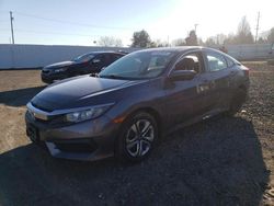 Honda salvage cars for sale: 2018 Honda Civic LX