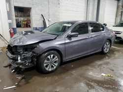 Honda Accord salvage cars for sale: 2015 Honda Accord LX