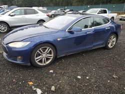 Tesla salvage cars for sale: 2015 Tesla Model S 70D