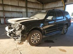 Ford Expedition salvage cars for sale: 2017 Ford Expedition XLT