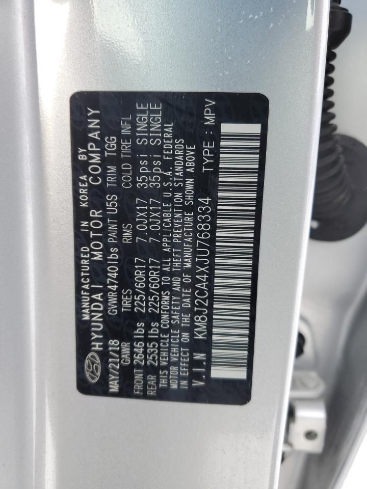 2018 Hyundai Tucson se