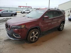 2019 Jeep Cherokee Limited en venta en Dyer, IN