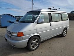 Volkswagen Eurovan salvage cars for sale: 2003 Volkswagen Eurovan MV