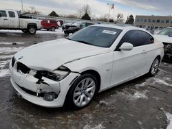 BMW 3 Series salvage cars for sale: 2012 BMW 328 XI