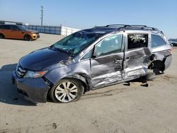 Honda Odyssey ex salvage cars for sale: 2015 Honda Odyssey EX