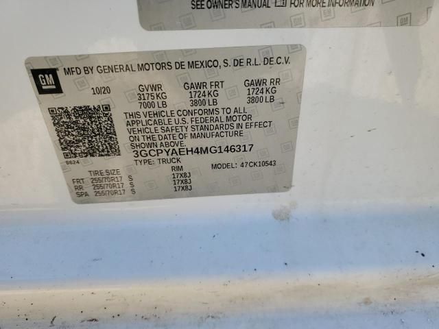 2021 Chevrolet Silverado K1500