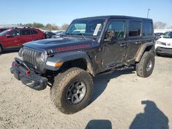 Jeep salvage cars for sale: 2018 Jeep Wrangler Unlimited Rubicon