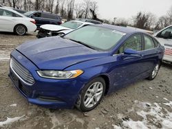 Ford Fusion salvage cars for sale: 2015 Ford Fusion SE