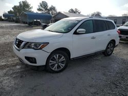 Nissan salvage cars for sale: 2018 Nissan Pathfinder S