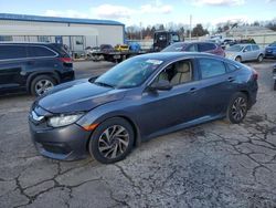 Honda salvage cars for sale: 2016 Honda Civic EX