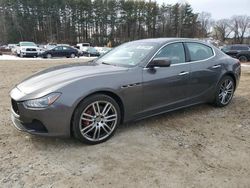 Vehiculos salvage en venta de Copart North Billerica, MA: 2016 Maserati Ghibli S