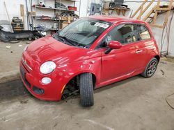 Fiat 500 salvage cars for sale: 2015 Fiat 500 Sport