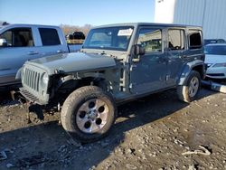 Jeep Wrangler salvage cars for sale: 2015 Jeep Wrangler Unlimited Sahara