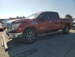 Salvage cars for sale from Copart Bakersfield, CA: 2017 Nissan Titan XD SL