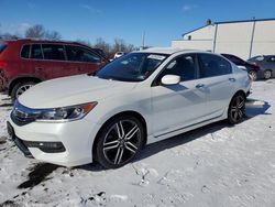 Honda salvage cars for sale: 2017 Honda Accord Sport