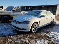 Volkswagen Passat salvage cars for sale: 2014 Volkswagen Passat SE