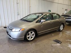 Honda salvage cars for sale: 2008 Honda Civic EXL