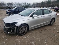 Ford salvage cars for sale: 2015 Ford Fusion Titanium