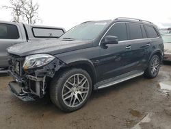 Mercedes-Benz gls-Class salvage cars for sale: 2017 Mercedes-Benz GLS 63 AMG 4matic