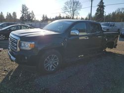 GMC Vehiculos salvage en venta: 2016 GMC Canyon SLT