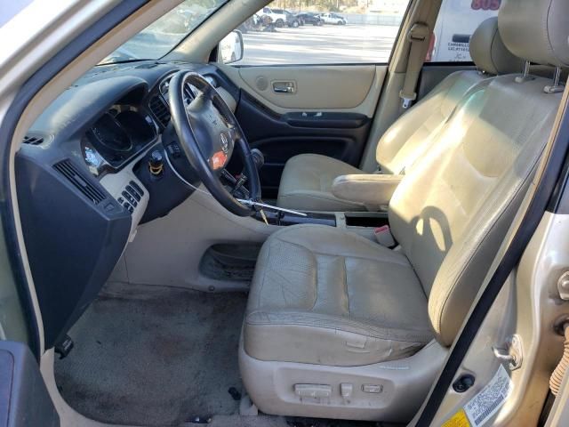 2002 Toyota Highlander Limited