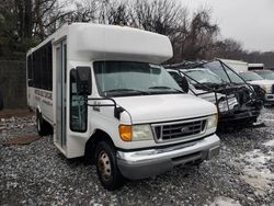Salvage trucks for sale at York Haven, PA auction: 2006 Ford Econoline E450 Super Duty Cutaway Van