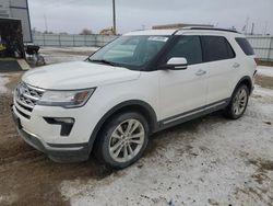 Ford Explorer salvage cars for sale: 2018 Ford Explorer Limited