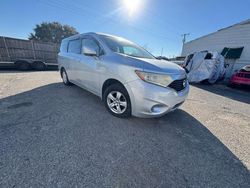 Nissan Quest salvage cars for sale: 2012 Nissan Quest S