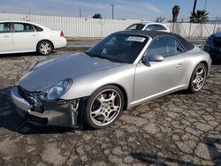 Porsche salvage cars for sale: 2005 Porsche 911 Carrera S Cabriolet