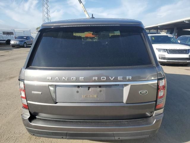 2016 Land Rover Range Rover Supercharged