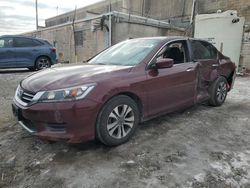 Honda salvage cars for sale: 2015 Honda Accord LX