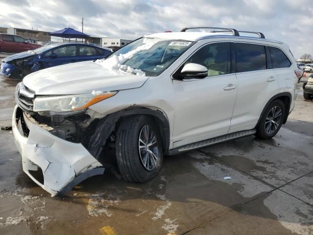 2016 Toyota Highlander XLE